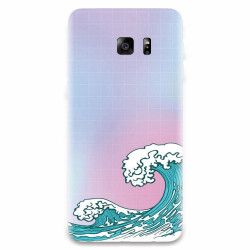Husa silicon pentru Samsung Galaxy S6 Waves 