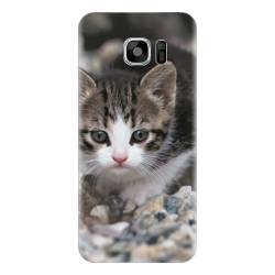 Husa silicon pentru Samsung Galaxy S7 Animal Cat 