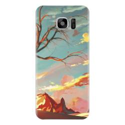 Husa silicon pentru Samsung Galaxy S7 Artistic Landscape 