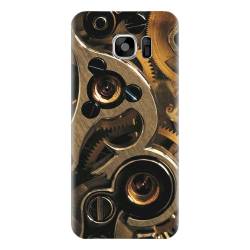 Husa silicon pentru Samsung Galaxy S7 Clock Mechanism 