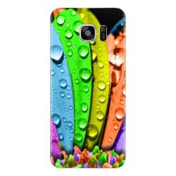Husa silicon pentru Samsung Galaxy S7 Colorful Daisy Petals 