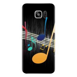 Husa silicon pentru Samsung Galaxy S7 Colorful Music 