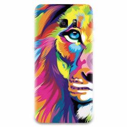 Husa silicon pentru Samsung Galaxy S7 Colorfull Lion 002 