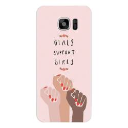 Husa silicon pentru Samsung Galaxy S7 Girls Supportgirls 