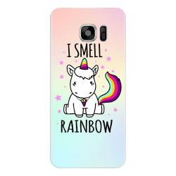 Husa silicon pentru Samsung Galaxy S7 I Smell Rainbow 
