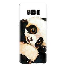 Husa silicon pentru Samsung Galaxy S8 Baby Panda 002 