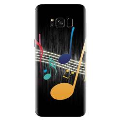 Husa silicon pentru Samsung Galaxy S8 Colorful Music 
