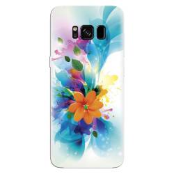 Husa silicon pentru Samsung Galaxy S8 Flower 011 