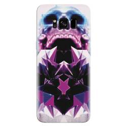 Husa silicon pentru Samsung Galaxy S8 Plus Abstract Framed Skull 