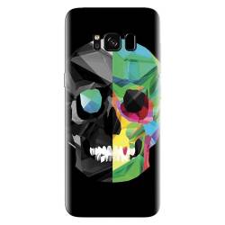 Husa silicon pentru Samsung Galaxy S8 Plus Colorful Skull 