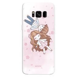 Husa silicon pentru Samsung Galaxy S8 Plus Cute Couple 