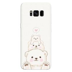 Husa silicon pentru Samsung Galaxy S8 Plus Family Bear 