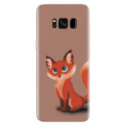 Husa silicon pentru Samsung Galaxy S8 Plus Fox Cartoon Animal And 