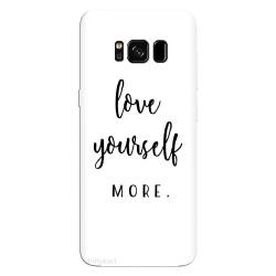 Husa silicon pentru Samsung Galaxy S8 Plus Love Yourself More 
