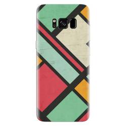 Husa silicon pentru Samsung Galaxy S8 Retro Grunge 