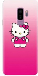 Husa silicon pentru Samsung Galaxy S9 Cute Pink Catty 