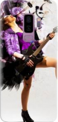 Husa silicon pentru Samsung Galaxy S9 Plus Rock Music Girl 