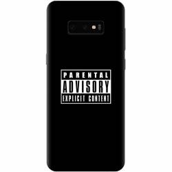 Husa silicon personalizata pentru Samsung Galaxy S10 Lite Parental Advisory 