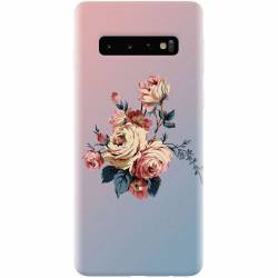 Husa silicon personalizata pentru Samsung Galaxy S10 Plus Roses 