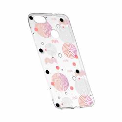 Husa Silicon Transparent Slim Circle 110 Huawei Y7 PRIME 2018 