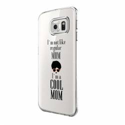 Husa Silicon Transparent Slim Cool Mom Samsung Galaxy S7 