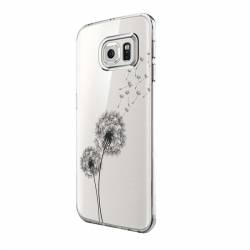 Husa Silicon Transparent Slim Dandelion Samsung Galaxy S6 