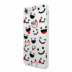 Husa Silicon Transparent Slim Emotion Apple iPhone 7 8 