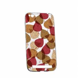 Husa Silicon Transparent Slim Frunze 98 Xiaomi Redmi 5A 