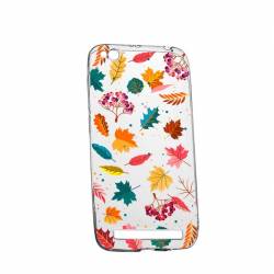 Husa Silicon Transparent Slim Frunze 99 Xiaomi Redmi 5A 