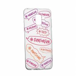 Husa Silicon Transparent Slim Fun 125 Samsung Galaxy A6 2018 