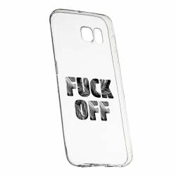 Husa Silicon Transparent Slim FuOff 139 Samsung Galaxy S6 