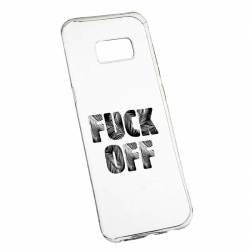Husa Silicon Transparent Slim FuOff 139 Samsung Galaxy S8 Plus 