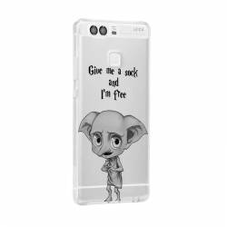 Husa Silicon Transparent Slim Harry Potter - Dobby Huawei P10 LITE 