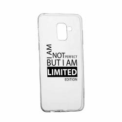 Husa Silicon Transparent Slim Limited Edition Samsung Galaxy A6 2018 