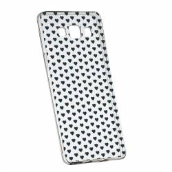 Husa Silicon Transparent Slim Little Hearths Samsung Galaxy J7 2016 