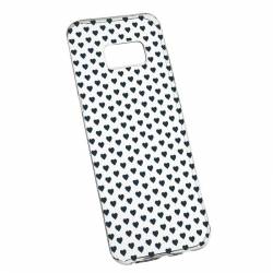 Husa Silicon Transparent Slim Little Hearths Samsung Galaxy S8 Plus 