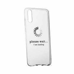 Husa Silicon Transparent Slim Loading Huawei P20 