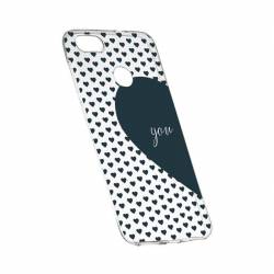 Husa Silicon Transparent Slim Love Me + You 101 Huawei Y7 PRIME 2018 