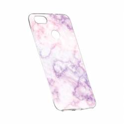 Husa Silicon Transparent Slim Marble 129 Huawei Y7 PRIME 2018 