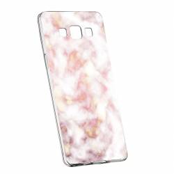 Husa Silicon Transparent Slim Marble 130 Samsung Galaxy J7 2016 