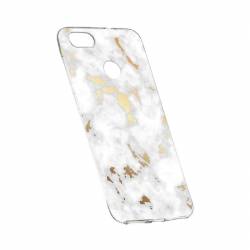 Husa Silicon Transparent Slim Marble 136 Huawei Y7 PRIME 2018 