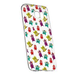 Husa Silicon Transparent Slim Monster 121 Samsung Galaxy S6 