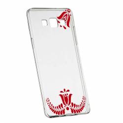 Husa Silicon Transparent Slim Motiv Floare Samsung Galaxy J7 2016 