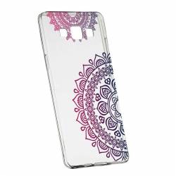 Husa Silicon Transparent Slim Non-Figurative Color Samsung Galaxy J7 2016 
