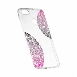 Husa Silicon Transparent Slim Non Figurative 92 Huawei Y7 PRIME 2018 
