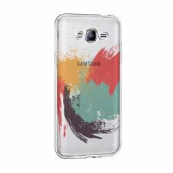 Husa Silicon Transparent Slim Painting Samsung Galaxy J7 2016 