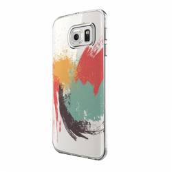 Husa Silicon Transparent Slim Painting Samsung Galaxy S8 