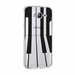 Husa Silicon Transparent slim Piano Samsung Galaxy J7 2016 