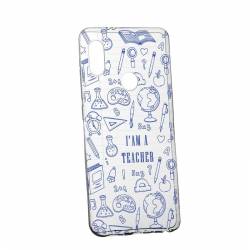 Husa Silicon Transparent Slim School Huawei P20 Lite 