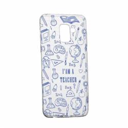 Husa Silicon Transparent Slim School Samsung Galaxy A6 2018 